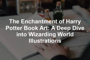 Featured image for The Enchantment of Harry Potter Book Art: A Deep Dive into Wizarding World Illustrations