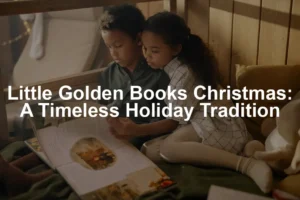 Featured image for Little Golden Books Christmas: A Timeless Holiday Tradition
