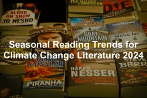 Featured image for Seasonal Reading Trends for Climate Change Literature 2024